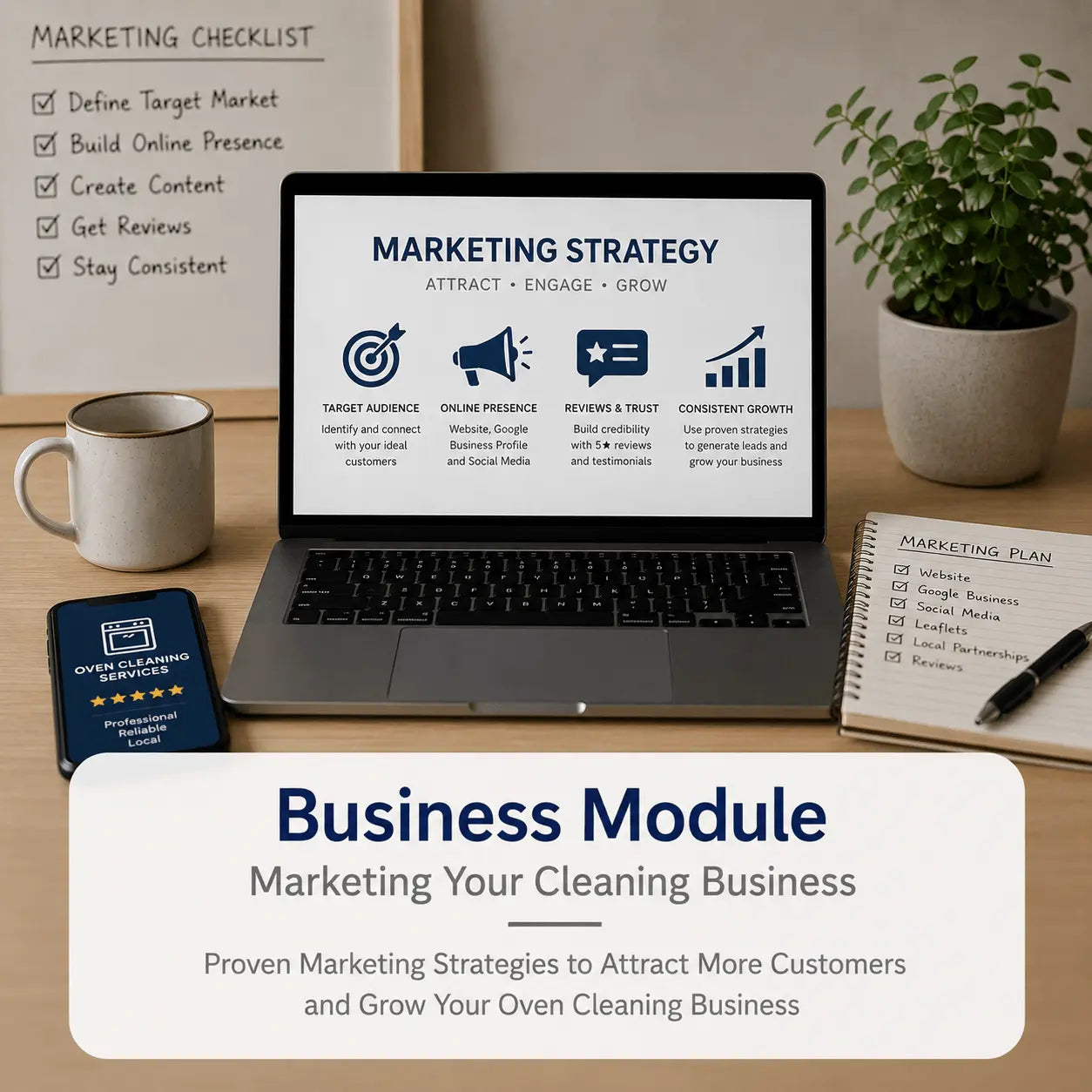 Marketing Your Cleaning Business - Oven cleaning training