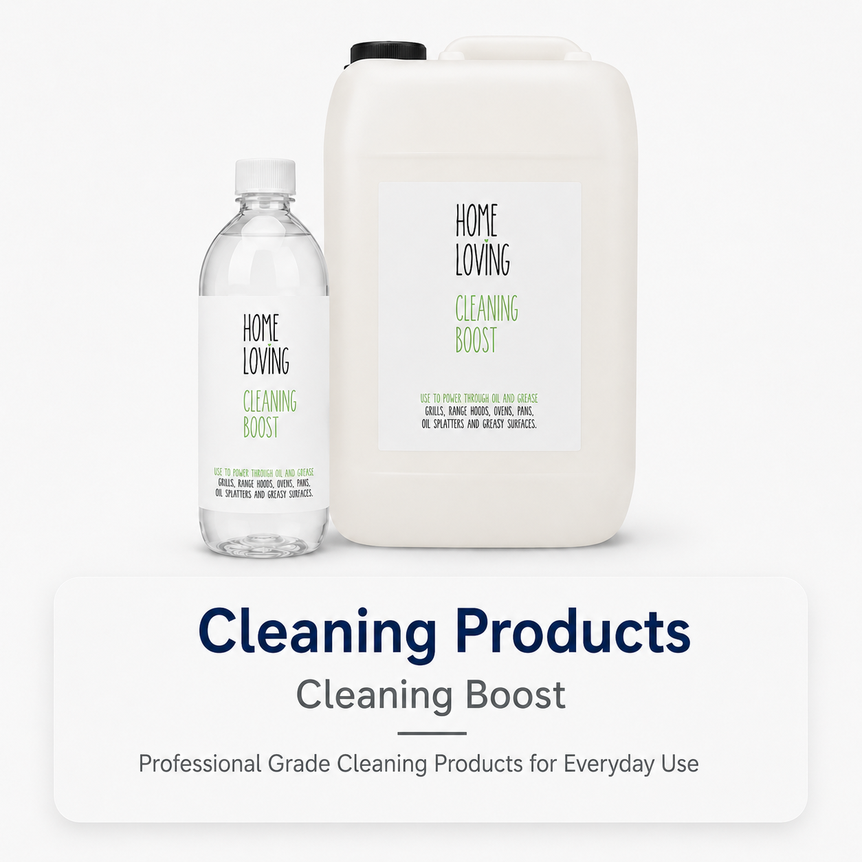 Cleaning products - Cleaning Boost