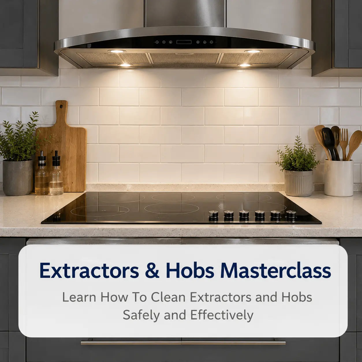 EXTRACTORS and HOBS MASTERCLASS - Oven cleaning training