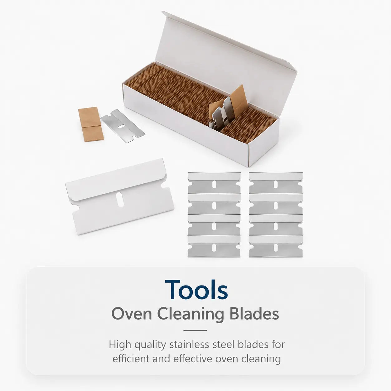 Oven Cleaning Blades - Oven cleaning tools
